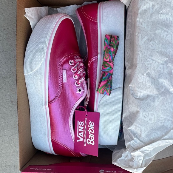NEW pink Barbie van platform sz 8.5 - Picture 4 of 11